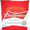 Budweiser King Of Beers Red Fleece Blanket