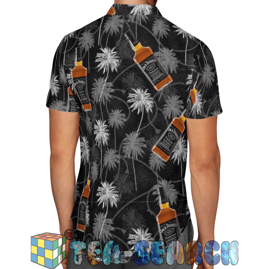 Jack Daniel’s Beach Hawaiian Shirt Jack Daniel’s Beach Hawaiian Shirt