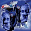 Pabst Blue Ribbon Skull Pullover Hoodie