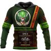 Jägermeister Green Zip Up Hoodie