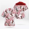 Captain Morgan Floral Hawaiian Shirt