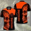 Jägermeister Skull Orange Polo Shirt