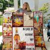 Captain Morgan Blood Type Quilt Blanket