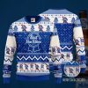 Pabst Blue Ribbon Ugly Christmas Sweater V5