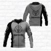 Jägermeister Black Gray Zip Up Hoodie