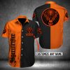 Jägermeister Black Orange Custom Name Hawaiian Shirt