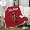 Captain Morgan Red Fleece Blanket