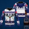 Pabst Blue Ribbon Ugly Christmas Zip Up Hoodie V6