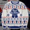 Pabst Blue Ribbon Ugly Christmas Sweater V2