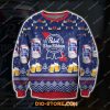 Pabst Blue Ribbon Ugly Christmas Sweater V4