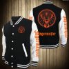 Jägermeister Black White Baseball Jacket