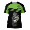 Jägermeister Baby Groot Green Black T-Shirt