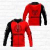Jägermeister Black Red Zip Up Hoodie