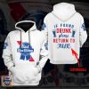 Pabst Blue Ribbon If Found Drunk Please Return To … Custom Name Pullover Hoodie