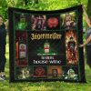 Jägermeister Is Our House Wine Quilt Blanket