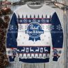 Pabst Blue Ribbon Ugly Christmas Sweater V3