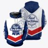 Pabst Blue Ribbon Pullover Hoodie V4