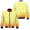 DEMON SLAYER Zenitsu Agatsuma Yellow Bomber Jacket