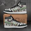 DEMON SLAYER Genya Shinazugawa Green Black Air Jordan 1 High Sneakers