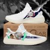DEMON SLAYER Inosuke Hashibira White Yeezy Boost Sneakers