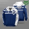 Volkswagen Blue Zip Up Hoodie
