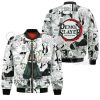 DEMON SLAYER Genya Shinazugawa Anime Mix Manga Bomber Jacket