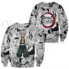 DEMON SLAYER Genya Shinazugawa Anime Mix Manga Sweatshirt