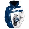 Volkswagen Blue White Baby Groot Pullover Hoodie