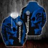 Volkswagen Skull Black Blue Pullover Hoodie