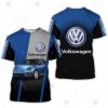 Volkswagen Blue Car T-Shirt