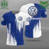 Volkswagen Blue White T-Shirt