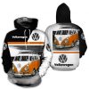 Volkswagen Orange Bus Pullover Hoodie