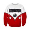 Volkswagen Red Bus Sweatshirt