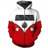 Volkswagen Red Bus Zip Up Hoodie