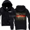 Killswitch Engage Black Zip Up Hoodie V11
