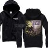 Killswitch Engage Black Zip Up Hoodie V3