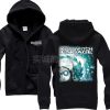 Killswitch Engage Black Zip Up Hoodie V4