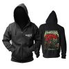 Killswitch Engage Black Zip Up Hoodie V6