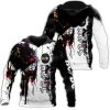 AC/DC White Blak Pullover Hoodie