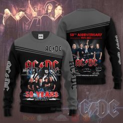 AC/DC Band 50 Years 1973 – 2023 Sweatshirt