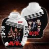 AC/DC 47th Anniversary 1973 2020 Pullover Hoodie