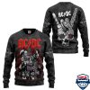 AC/DC Band Hand Skull Sweatshirt