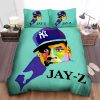 Jay-Z Multi Colors Bedding Set