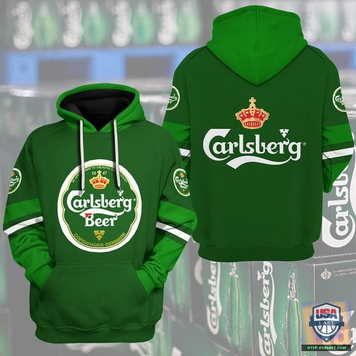Carlsberg Green Pullover Hoodie Carlsberg Green Pullover Hoodie