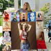 Britney Spears Quilt Blanket V2
