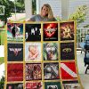 Van Halen Albums Quilt Blanket V1