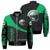 Benelli Green Black Bomber Jacket