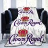 Crown Royal White Fleece Blanket