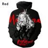 Madonna Red Pullover Hoodie