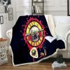 Guns N’ Roses Black Fleece Blanket V1